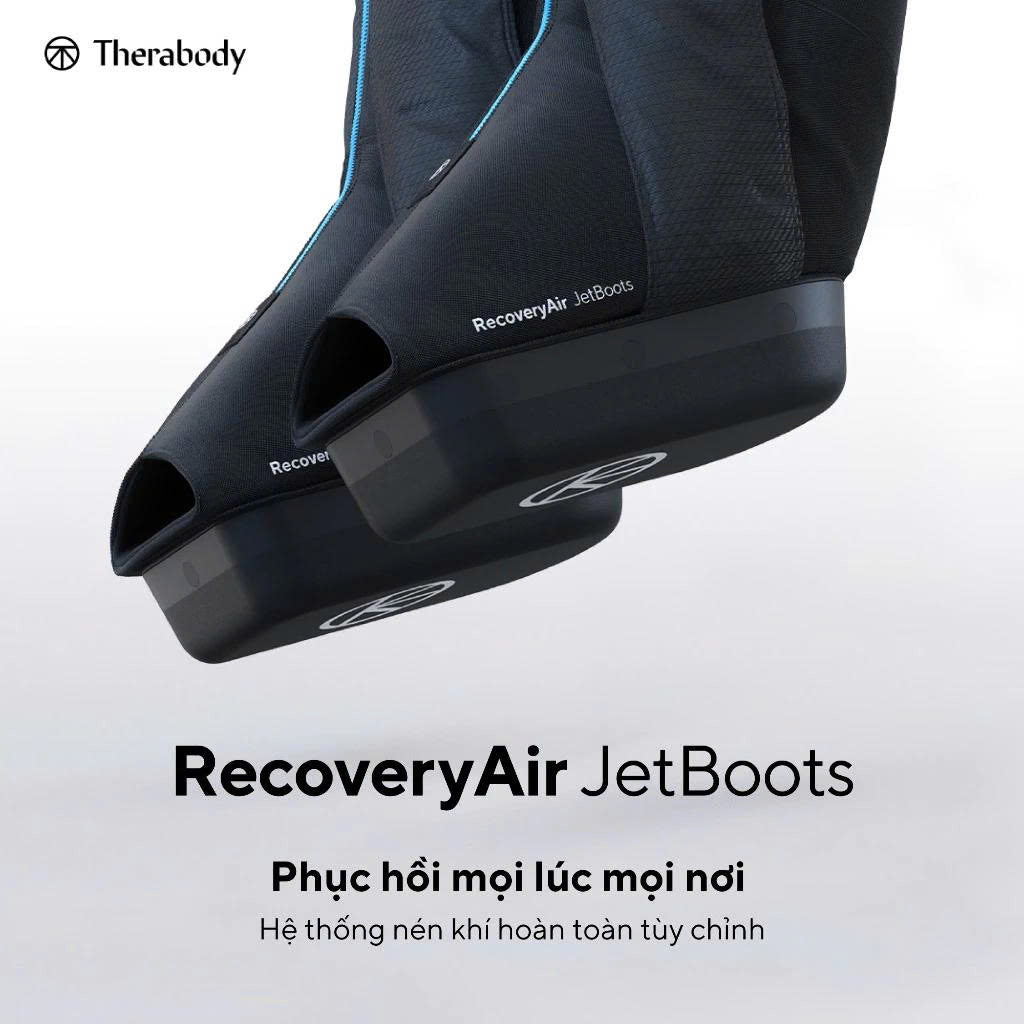 Máy Massage Chân Nén Khí Không Dây RecoveryAir JetBoots