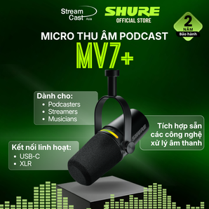 Micro Shure MV7+