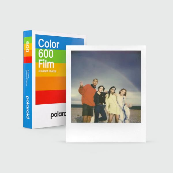 Polaroid 600 Color Film with white border (8 Sheets)
