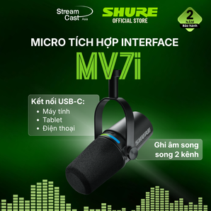 Micro Shure MV7i