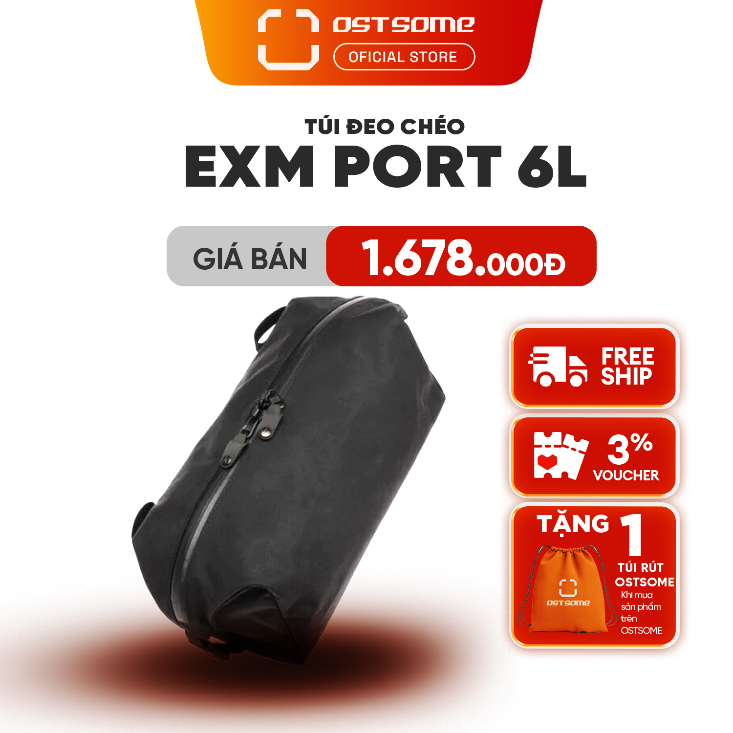 EXM Port 6L bag