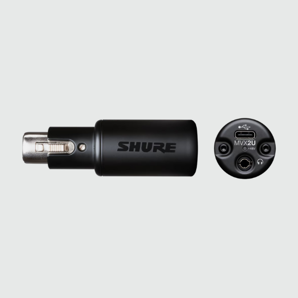 Shure MVX2U interface signal converter (XLR To USB)