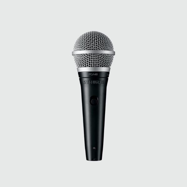 Shure PGA48 dynamic cardioid vocal recording microphone