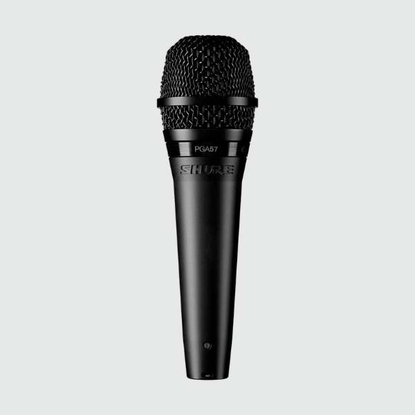 Shure PGA57 dynamic cardioid musical instrument microphone