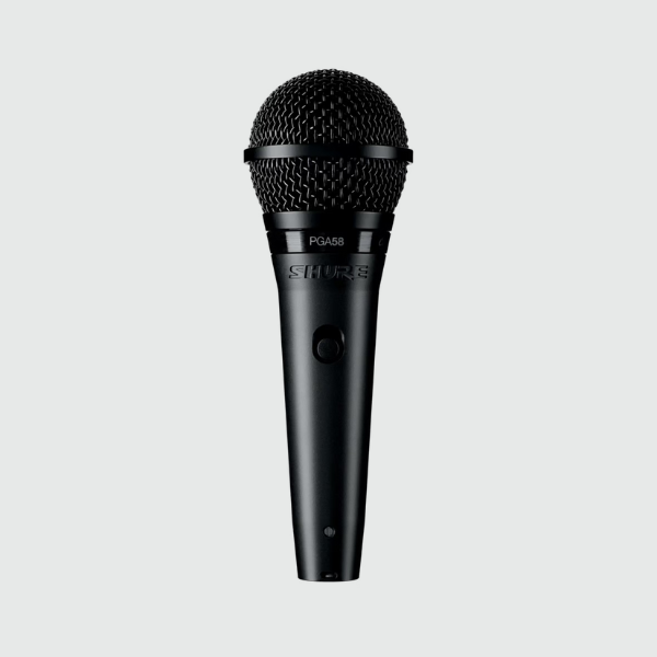 Shure PGA58 dymanic cardioid vocal recording microphone