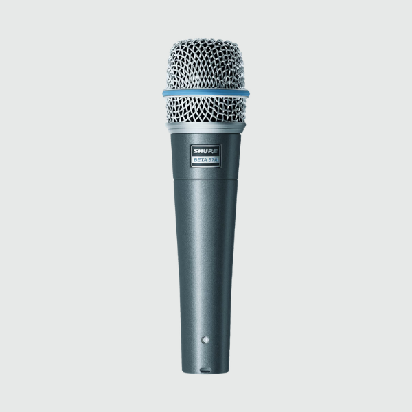 Shure BETA 57A dynamic instrument recording microphone