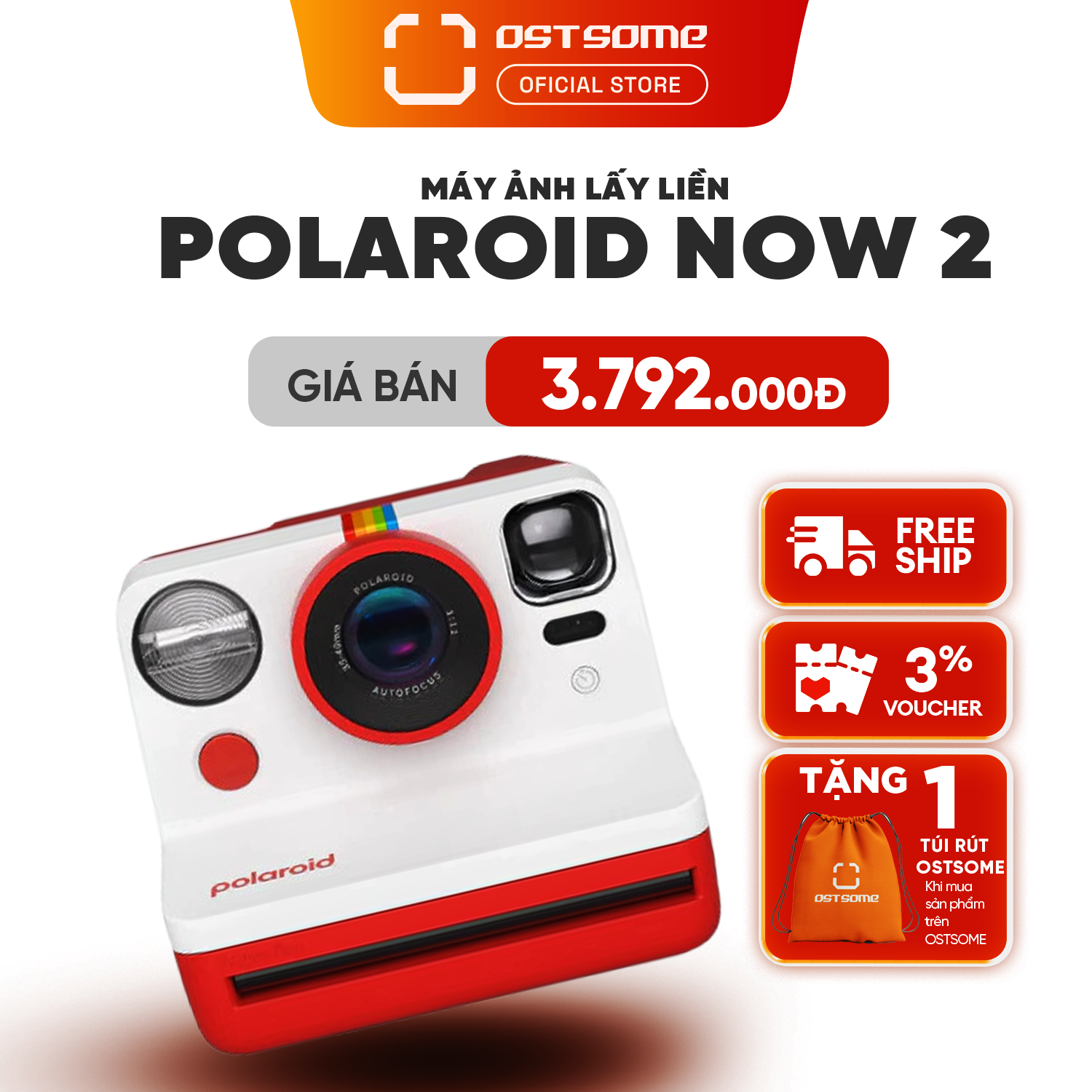 Polaroid Now Gen 2 photo camera