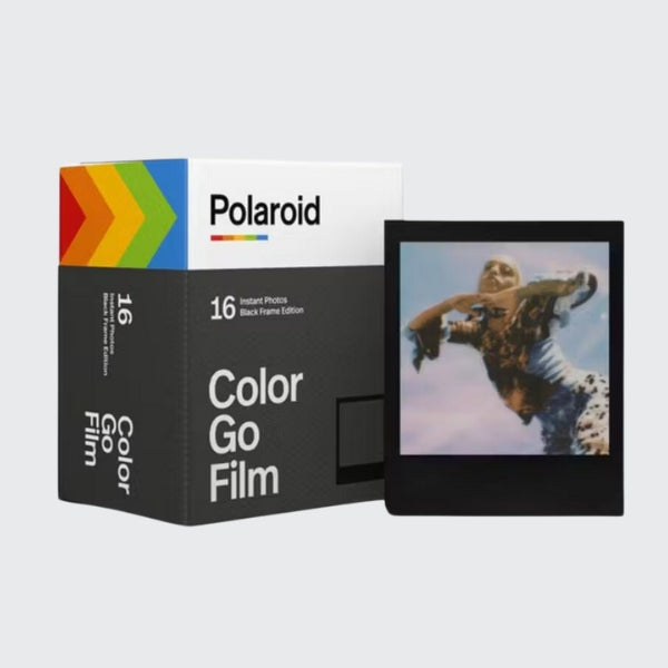 Polaroid Go color film - Black frame (16 sheets - combo of 2 packs)