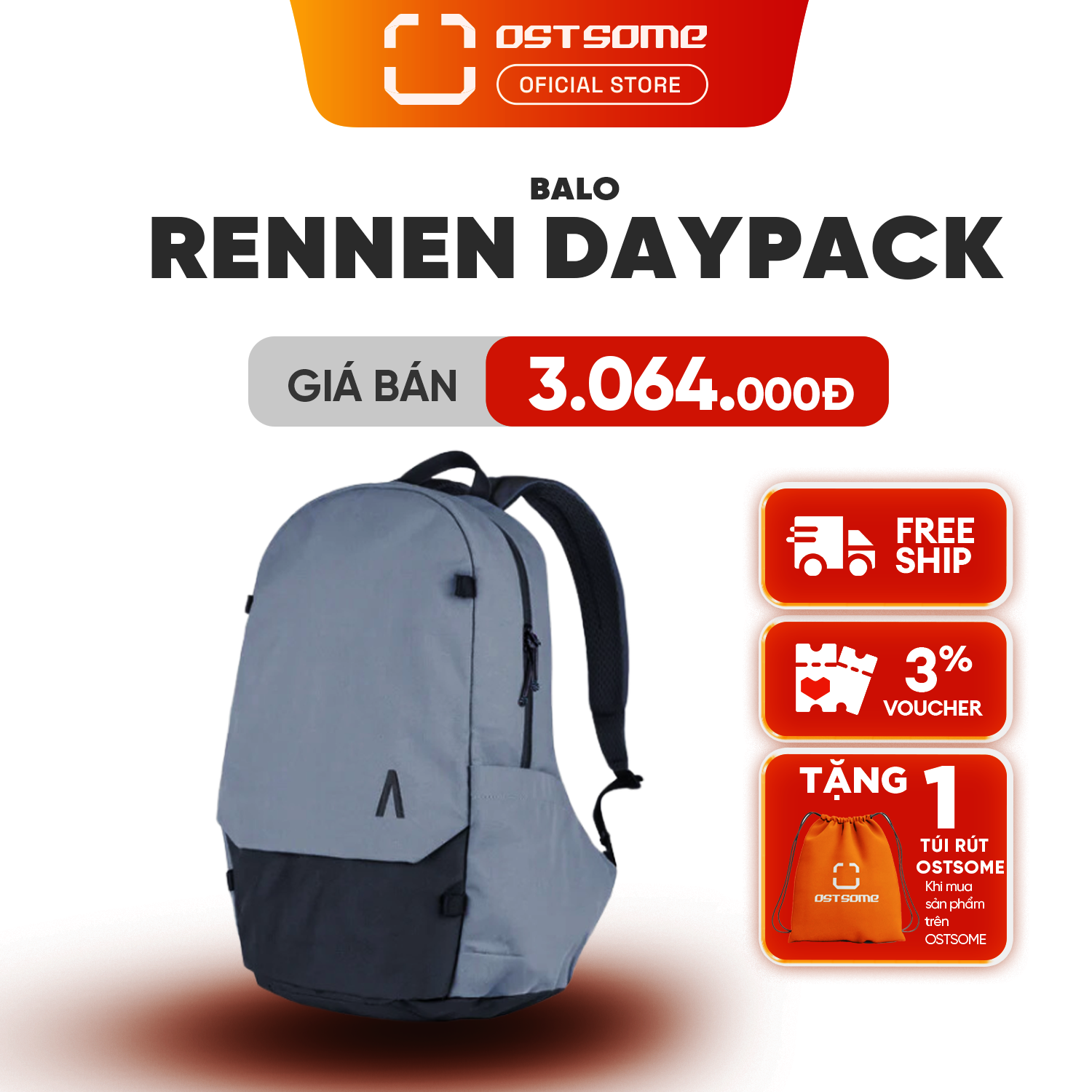 Balo Rennen Recycled Daypack