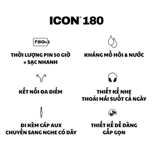 Tai Nghe Chụp Tai Bluetooth SKULLCANDY ICON 180 ON-EAR