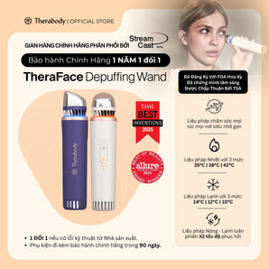 Thiết bị Massage Nóng Lạnh Chăm Sóc Da Mặt TheraFace Depuffing Wand