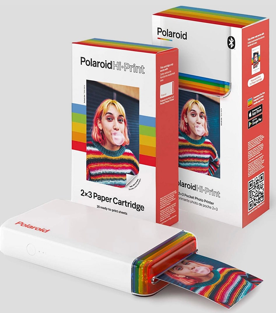 Polaroid Hi-Print 2x3 Pocket Photo Printer - New - Free Shipping