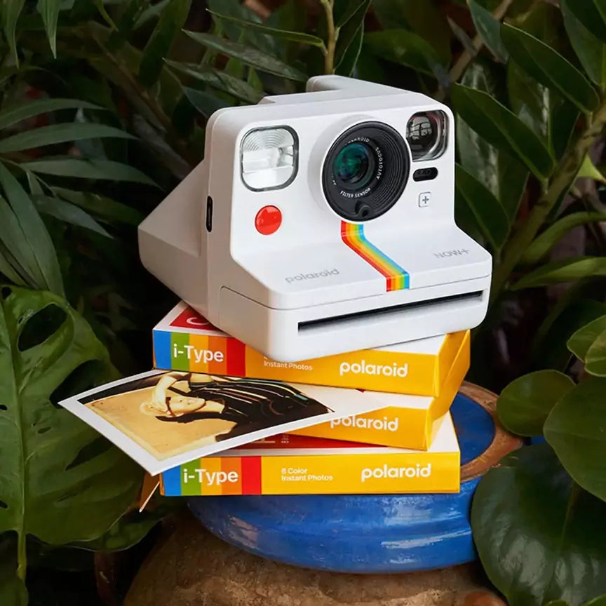 Polaroid Now+ i‑Type Instant Camera White