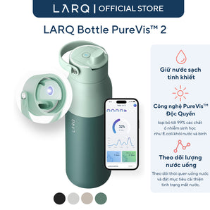 Bình nước giữ nhiệt + lọc LARQ PureVis 2