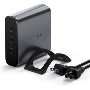 Bộ sạc GaN Satechi 200W 6 cổng USB-C