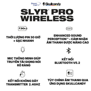Tai Nghe Gaming Chụp Tai SKULLCANDY SLYR PRO
