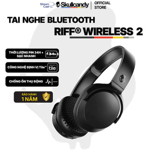 Tai nghe Bluetooth chụp tai SKULLCANDY RIFF WIRELESS 2
