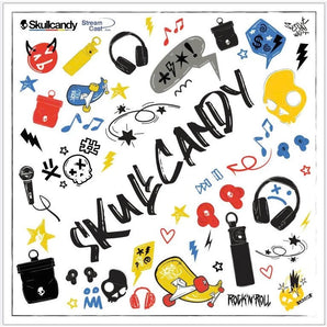 Khăn BANDANA SKULLCANDY – Phụ Kiện Cá Tính, Đa Năng, Phong Cách