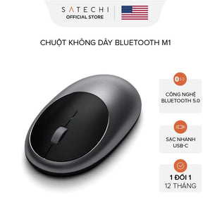 [THƯƠNG HIỆU MỸ] SATECHI Chuột không dây bluetooth M1